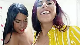 Valentine's Day casting turns into a hot lesbian session with my best friend.