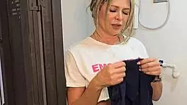 I, the stepson, creampie my stepmom Monique Fuentes with her tight pussy and big ass