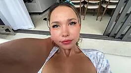 Mega Ultra Beauty With Small Tits Gets Fucked By Friend In Slit