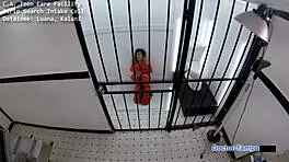 Kalani Luana handcuffed and tickled in hospital for cash