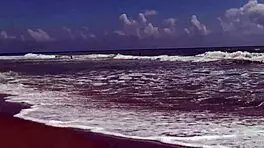 Gorgeous teen 18+ agnes bathes her beautiful naked body in the ocean