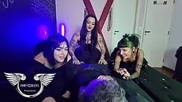 Friends of Daughter Return from Party and Perform Blowjob