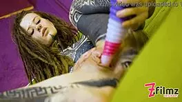 Hippie Teen Wants To Fill Her Pussy.