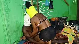 ghetto slut getting fucked by young black guy