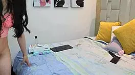 Beautiful Model Fucks A Fan In A Live Stream