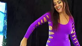 hey, check out this petite 18+ latina's striptease pov?