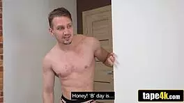 Heartbroken Russian Babe Joins Friend And Husband For Rimming Threesome