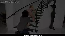 Small 18+ tits blonde teen cleaned