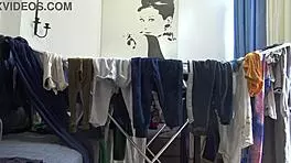 i caught my 19 year old stepson masturbatin on my dirty panties