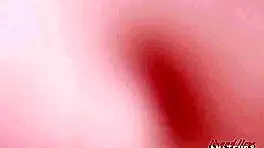 petite exotic coed raven rubs her shaved pussy and gets jizzed sucking cock