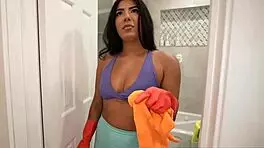 Indian maid Jasmine Sherni gets fucked in POV.