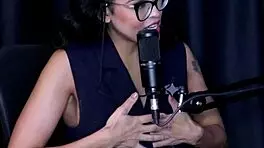 a client fainted, so kali kalifa gave first aid and fulfilled bizarre dominatrix requests in sheer red.