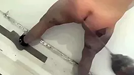 Squirt and spank training for the slave!