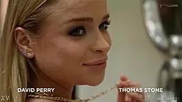 Russian Blonde Teen 18+ Overwhelmed by Double Hardcore Action