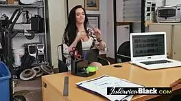 Teen Job Interview Turns Wild