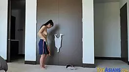 eaten out tiny asian teen with big tits