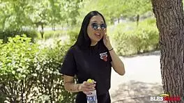 Here's the story of casting a virgin teen 18+ in homemade outdoor latina scene.