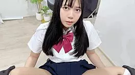 Cute asian girl meets hardcore perv ninja.