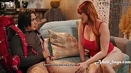 Redhead Milf Caretaker Wants Teen Dick - Lauren Phillips Axel Haze