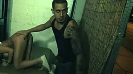 left behind at building soiree in a bad situation