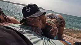 Orgia Gostosa Na Praia Deserta Com Meninas Safadas!