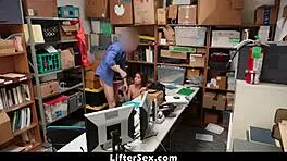 Teen thief shane blair is blackmailed by officer to fuck or go to jail - liftersex