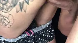 Big ass gets fucked by endowed young guy.