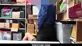 Teen Detained for Stealing on CCTV Camera