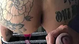 Big ass gets fucked by endowed young guy.