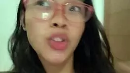 Time to Debate and Show Massive Poolside Toy. Watch Petite 18+ Handle Monster Gear!