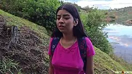 Stranger Tricks Naive April Into Fucking Her