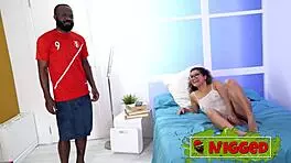 Beth Feels Nervous Meeting Black Cock First Time.