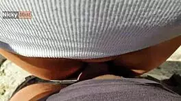 Cumming in My Panties Before Mountain Trip