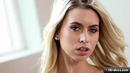 Hot Blonde Teen In Pink Lingerie Gets Bald Pussy Licked By Jill Kassidy And Zac Wild