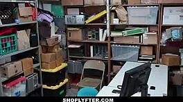 Shoplyfter Teen 18+ Cassidy Michaels Strip Searched and Fucked by Creepy Man