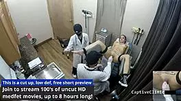 Blaire Celeste gets face fucked in latex gloves!