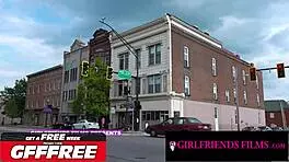 Redheaded masseuse alex harper grinds clit on petite brunette octavia red's face in steamy 69 tribbing