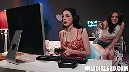 I’m so into Casey Calvert and Charlotte Sins blowjob stream