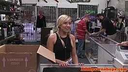 Pigtailed teen 18+ doggystyled in pov spying 😏