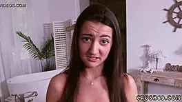 Blonde Teen Guided in First Session by World's Greatest Stepboss