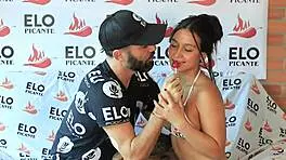 lorena doll in spicy room interview with big tits and casting 😏