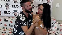 lorena doll in spicy room interview with big tits and casting 😏