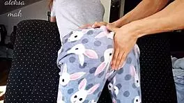 Stepdaddy Roughly Slaps And Fingers Wet Teen Ass