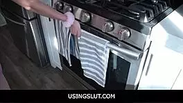 usingslut show: freeuse teen baking turns into fucking! alex coal and marcus london.