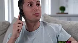 Nasty Stepsis Britt Blair Feels Intense Jealousy as She Competes with Stepmom Vase for Big Cock Attention