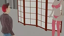 Chinese Model in Lingerie Seduces Photographer for Payment