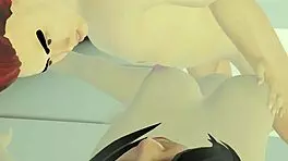 Chinese Model in Lingerie Seduces Photographer for Payment