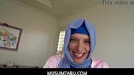 Muslim virgin teen 18+ feels the emotional introduction to pussy fucking in pov hardcore
