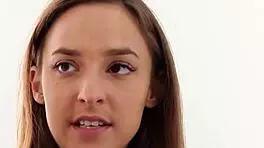 Redhead stepmom scissoring teen 18+ after oral session