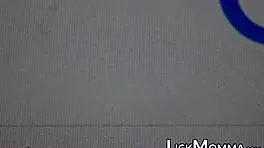 Redhead stepmom scissoring teen 18+ after oral session